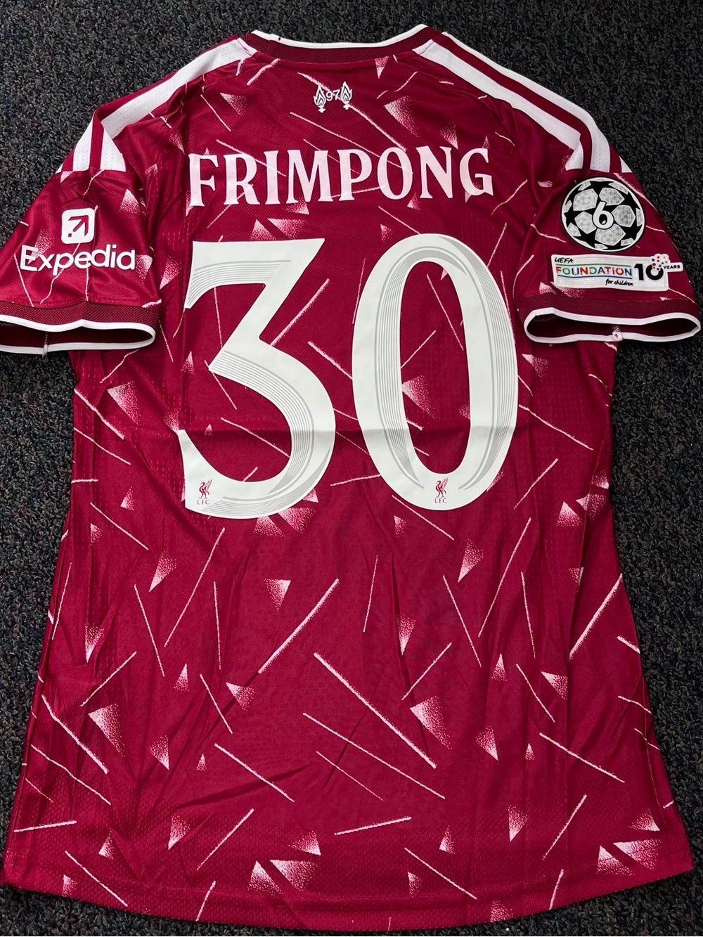 FRIMPONG 30 LIVERPOOL 26/27 HOME JERSEY (L)